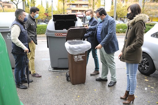 Algunos restaurantes de Boadilla ya cuentan con un contenedor para materia orgánica