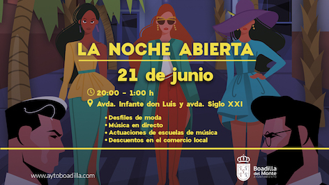 Descuentos y regalos en la Noches Abierta de Boadilla este viernes 21 de junio