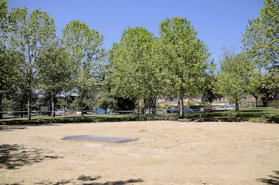 El parque Alejandro de la Sota de Boadilla contará con un barco multiaventura, una isla con columpios y un faro con toboganes
