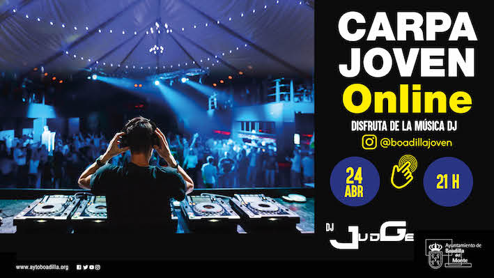 Sesión DJ en directo esta noche en la Carpa Joven