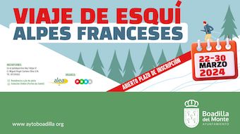 Esquía en los Alpes franceses a precio reducido si estás empadronado en Boadilla
