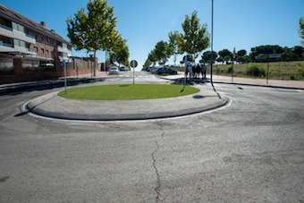 Nueva glorieta en el Valenoso
