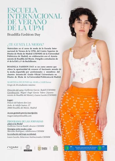 El Palacio acogerá este martes el curso de moda Boadilla Fashion Day