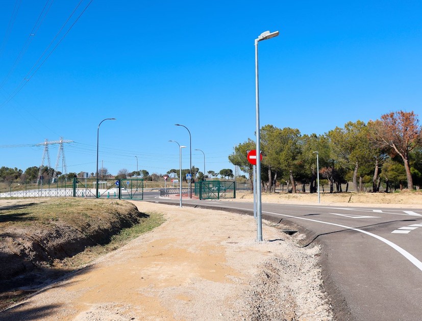 Mejora del acceso al Parque Forestal Adolfo Suárez afectado por Filomena