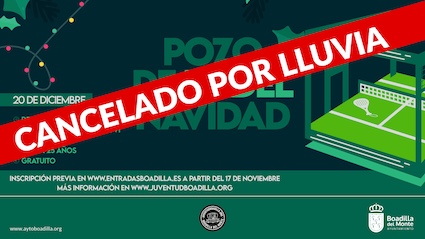 Anulada la celebraci&oacute;n del Pozo de P&aacute;del por lluvia