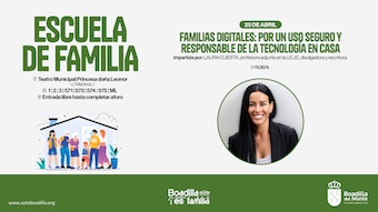 Boadilla charlar&aacute; sobre el uso de la tecnolog&iacute;a en casa el pr&oacute;ximo 25 de abril
