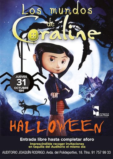 Un Halloween de cine en el Auditorio de Las Rozas