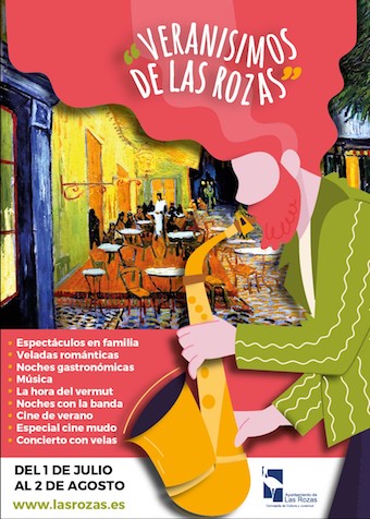 Veladas románticas y gastronómicas, cine al aire libre y la hora del Vermut en los Veranísimos de Las Rozas