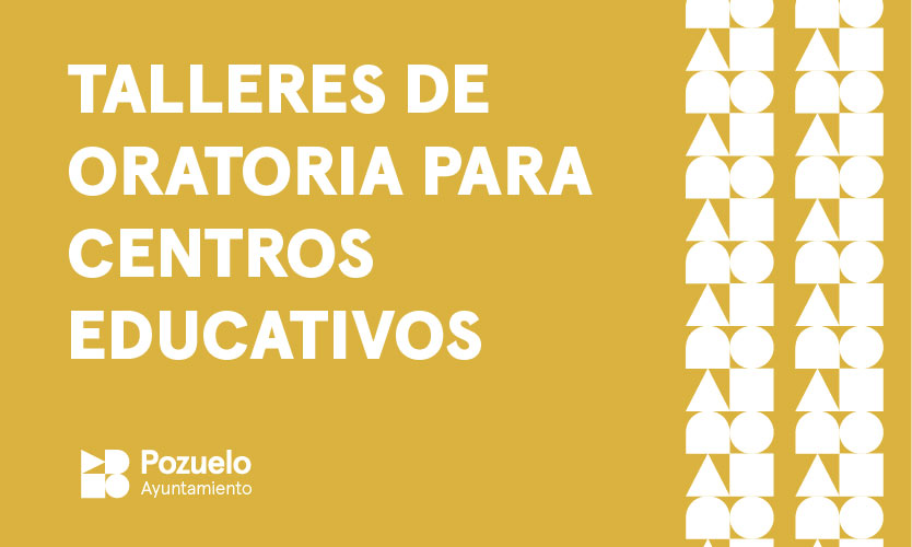 Pozuelo imparte por primera vez talleres de oratoria en los colegios