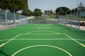 Nueva pista multideportiva en la Urbanización Bonanza de Boadilla