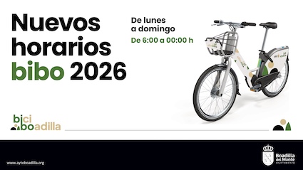 El servicio municipal de bicicletas el&eacute;ctricas BIBO se podr&aacute; utilizar hasta las media noche