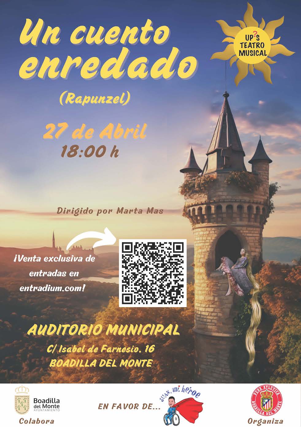 Musical en Boadilla para financiar los tratamientos de Juan, un menor con Síndrome CDG