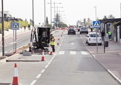 Boadilla realiza obras de mejora en la zona de Cortijo Sur