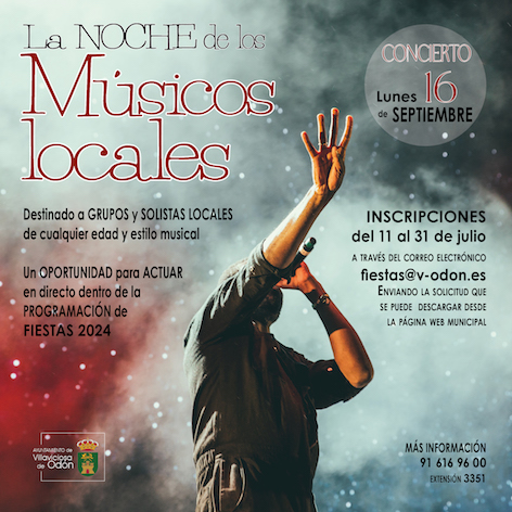¿Quieres tocar en las fiestas de Villaviciosa de Odón?