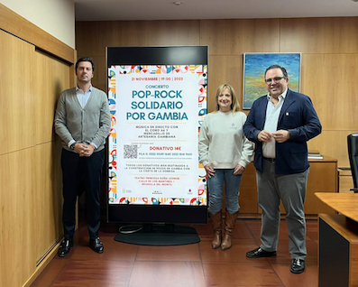 Concierto solidario de pop-rock en Boadilla por Gambia el 21 de noviembre