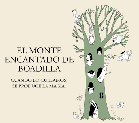 Campaña para promover el cuidado del monte de Boadilla