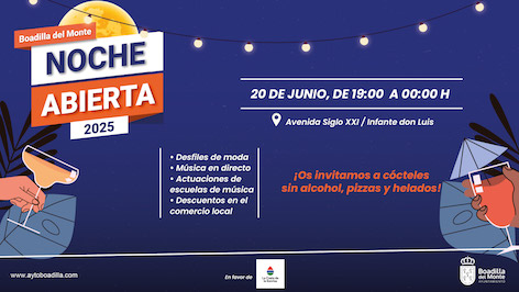 Los comercios de Boadilla abrirán hasta la medianoche el próximo viernes 20 de junio