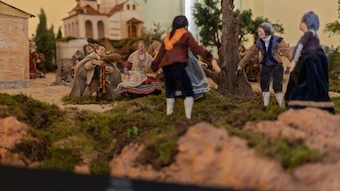 Visita el Belén goyesco en el Palacio de Bodilla