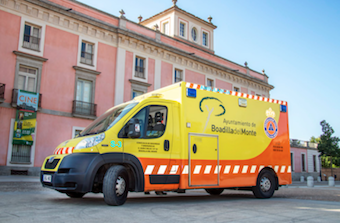 Los servicios de emergencias de Boadilla tardan menos de 4 minutos en atender una urgencia