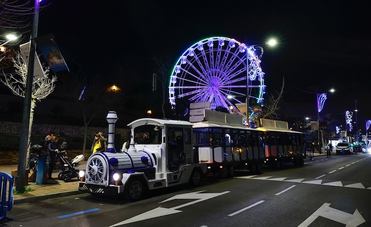 Súbete al Tren de la Navidad de Pozuelo