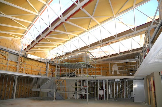La biblioteca teatro Princesa Doña Leonor abrirá a principios de 2021