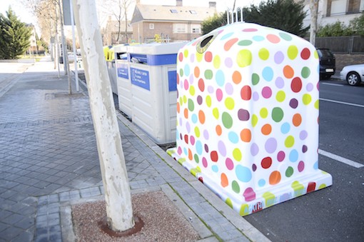 Reto para que los vecinos de Boadilla reciclen vidrio