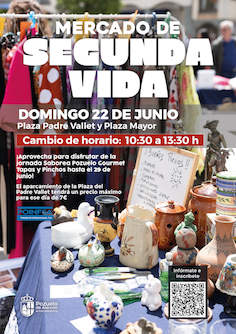El Mercado de Segunda Vida regresa a Pozuelo este domingo