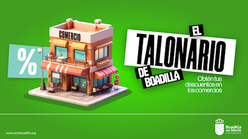 Boadilla reparte un talonario con descuentos y promociones entre sus vecinos