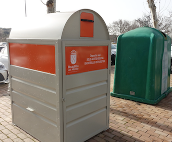 Boadilla instala contenedores para reciclar el aceite de casa
