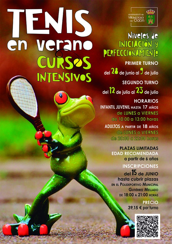 Juega al tenis este verano en Villaviciosa