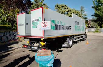Servicio de reciclaje móvil en Las Rozas