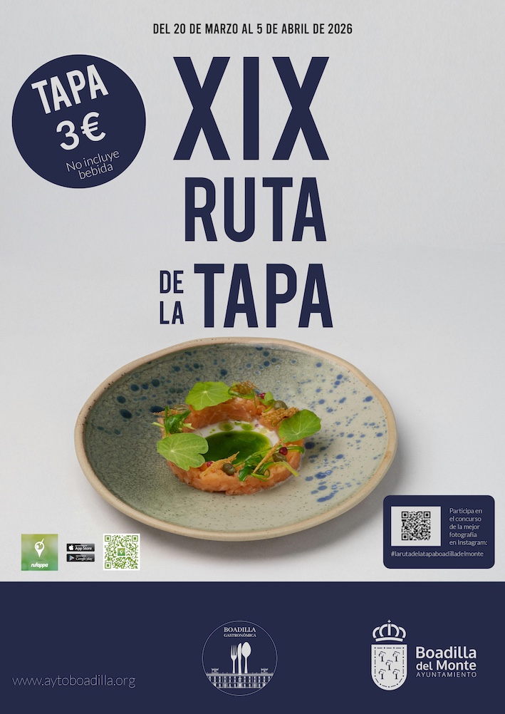 &Uacute;ltimo d&iacute;a para disfrutar de la Ruta de la Tapa en Boadilla