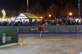 Pases gratuitos de la pista de hielo municipal para escolares de Boadilla