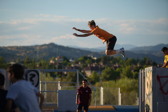 Parkour, nueva propuesta de Las Rozas para jóvenes este verano