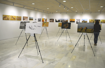 Viaje por África a través de los ojos del artista boadillense David Cisneros