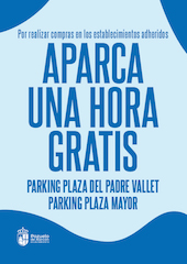 El Ayuntamiento de Pozuelo regala 1 hora de aparcamiento por comprar en el centro