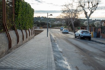 Puesta a punto del acerado en las urbanizaciones históricas de Boadilla