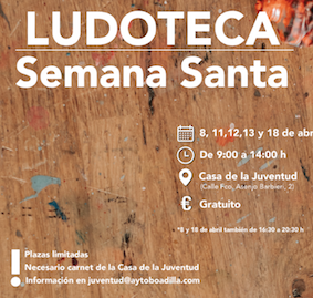 La ludoteca de Boadilla abre en Semana Santa
