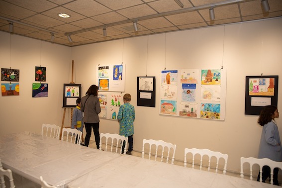 Los más pequeños exponen sus trabajos en el Centro de Formación de Boadilla