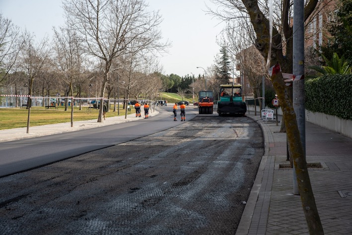 Boadilla retoma la Operación Asfalto por el Sector B