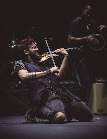 El violinista rebelde actúa hoy en el Auditorio del parque París de Las Rozas