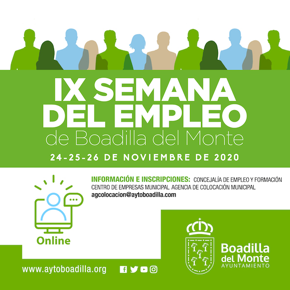 La Semana del Empleo de Boadilla te enseñará las claves para encontrar espacio en el mercado laboral actual 