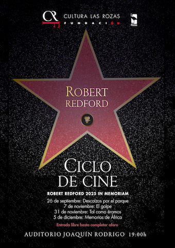 Las Rozas proyectará cuatro películas de Robert Redford en homenaje al actor fallecido
