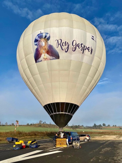 Si miras al cielo en Las Rozas, verás a los Reyes Magos