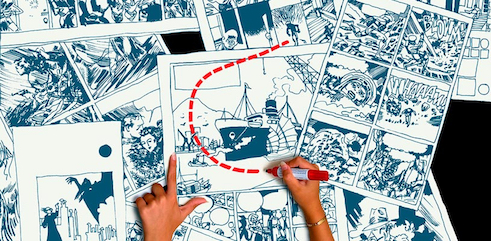 Masterclass de Andrés Sanz sobre el lenguaje del cómic