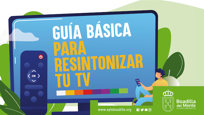 Cómo resintonizar la TDT en Boadilla para la llegada del 5G