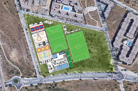 Proyecto del polideportivo de La Marazuela…escribiendo