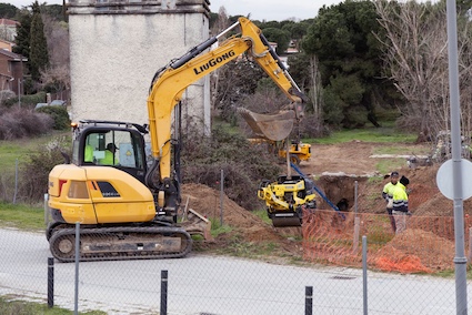 Mejora de la red de saneamiento de Valdecaba&ntilde;as y Bonanza