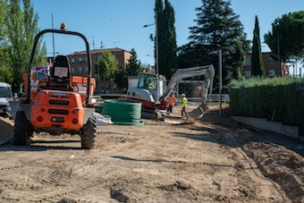 Comienzan las obras de construcción del centro de transformación para dar suministro eléctrico a los eventos del ferial