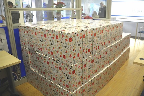 Más de 200 lotes de Navidad para familias vulnerables de Boadilla 